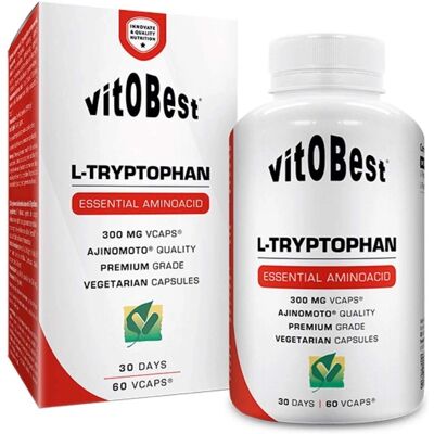 Vitobest L-Triptófano 300 mg - Suplemento Vitobest L-Triptófano 300 mg - Suplemento