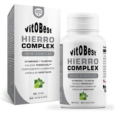 Complejo de Hierro Vit.O.Best - 60 Cápsulas Complejo de Hierro Vit.O.Best - 60 Cápsulas