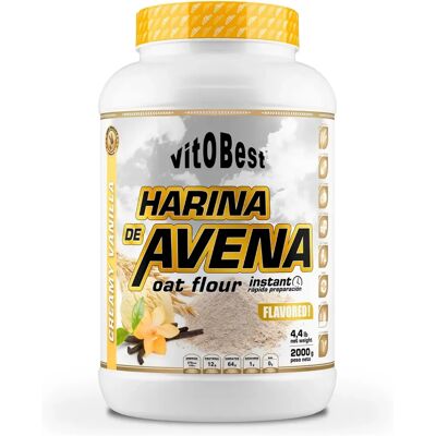 VIT.O.BEST Avena de vainilla - Polvo alimenticio VIT.O.BEST Avena de vainilla - Polvo alimenticio