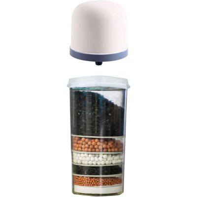 ECO-DE - Ricambio filtro acqua - Filtrazione in 6 fasi per Aqua Tower Plus ECO-DE - Ricambio filtro acqua - Filtrazione in 6 fasi per Aqua Tower Plus