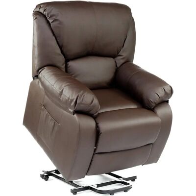 Fauteuil de Massage Reclinable ECO-DE Chamonix - Marron - Publicité Fauteuil de Massage Reclinable ECO-DE Chamonix - Marron - Publicité