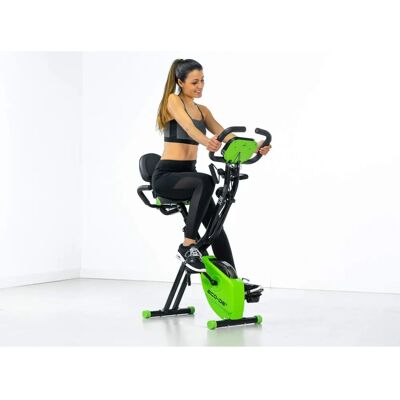 Vélo d'exercice magnétique Eco-de Eco-809 Pliable, Reclinable - Publicité Vélo d'exercice magnétique Eco-de Eco-809 Pliable, Reclinable - Publicité