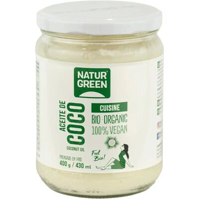 Naturgreen Bio Kokosöl 400g - Kochen & Hautpflege Naturgreen Bio Kokosöl 400g - Kochen & Hautpflege