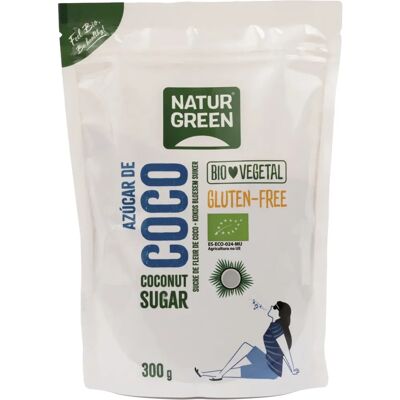 Naturgreen Bio Kokosblütenzucker - Kokoszucker - 300g Naturgreen Bio Kokosblütenzucker - Kokoszucker - 300g