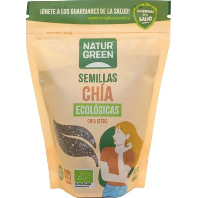 Naturgreen Bio Chia Samen - 500g - Reich an Omega-3 Naturgreen Bio Chia Samen - 500g - Reich an Omega-3