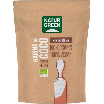 Farinha de Coco Orgânica NaturGreen - Sem Glúten - 500g Farinha de Coco Orgânica NaturGreen - Sem Glúten - 500g