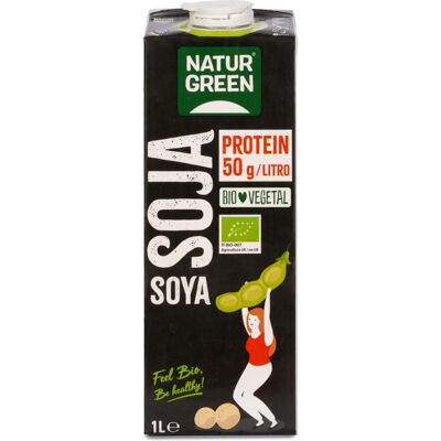 Bebida de soja ecológica Naturgreen - 1L Bebida de soja ecológica Naturgreen - 1L