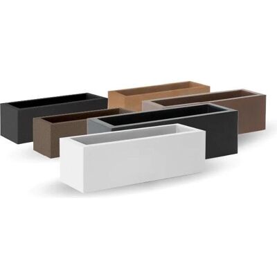 Moovere Jara 140 Macetero - Rectangular para Interior y Exterior Moovere Jara 140 Macetero - Rectangular para Interior y Exterior