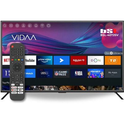 TV LED BSL 40" - Full HD, DVB-T2, Smart, WiFi - Publicité TV LED BSL 40" - Full HD, DVB-T2, Smart, WiFi - Publicité