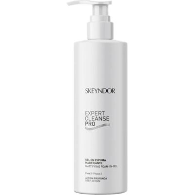 Skeyndor Expert Cleanse Pro Gel i Skum Mattende - Ansiktsrens Skeyndor Expert Cleanse Pro Gel i Skum Mattende - Ansiktsrens