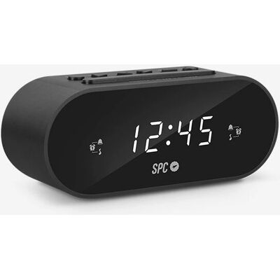 SPC SPC 4585N Réveil Radio - Noir SPC SPC 4585N Réveil Radio - Noir