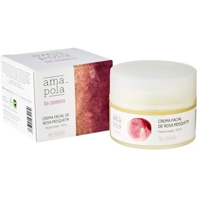 Amapola Biocosmetics Crema de Rosa Mosqueta - Regeneradora y Hidratante Amapola Biocosmetics Crema de Rosa Mosqueta - Regeneradora y Hidratante