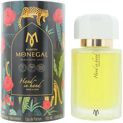 Ramon Monegal Hand in Hand Rose & Oud Eau de Parfum - Unisex 100ml Ramon Monegal Hand in Hand Rose & Oud Eau de Parfum - Unisex 100ml