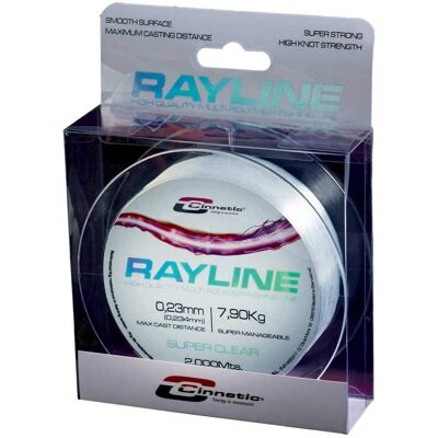 Cinnetic Rayline 2000 M Translucent Monofilament Fishing Line - Fishing Line Cinnetic Rayline 2000 M Translucent Monofilament Fishing Line - Fishing Line