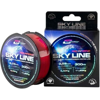 CINNETIC Sky Line 300 M - Fishing Line - Red CINNETIC Sky Line 300 M - Fishing Line - Red