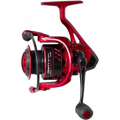 Mulinello da spinning Cinnetic Crafty Rosso Inferno Crbk Velocità - Mulinello da spinning Mulinello da spinning Cinnetic Crafty Rosso Inferno Crbk Velocità - Mulinello da spinning