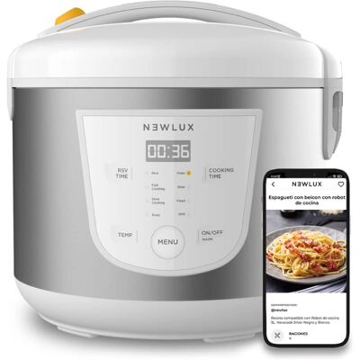 Newlux NEWCOOK - Blanco - Robot de cocina multifunción Newlux NEWCOOK - Blanco - Robot de cocina multifunción