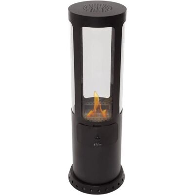 Stufa a bioetanolo Purline Torre Nera - Portatile, 3000W, 1,5L Stufa a bioetanolo Purline Torre Nera - Portatile, 3000W, 1,5L