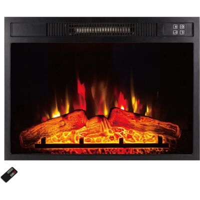 Purline Chimenea eléctrica CHE-620 - Efecto llama, mando a distancia, 2000W Purline Chimenea eléctrica CHE-620 - Efecto llama, mando a distancia, 2000W