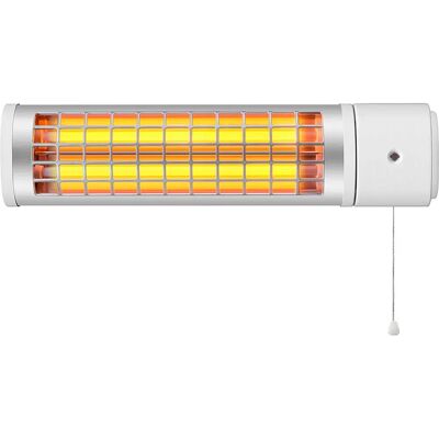 Calefactor halógeno PURLINE Heaty B1200 - 1200W para baño Calefactor halógeno PURLINE Heaty B1200 - 1200W para baño