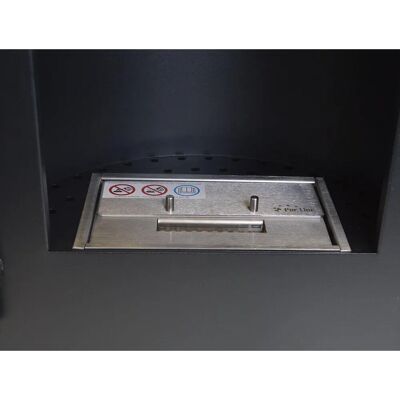 Purline Estufa de etanol compacta en negro - 30m² Purline Estufa de etanol compacta en negro - 30m²