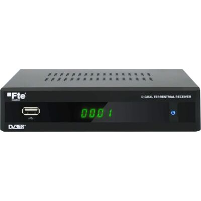 Récepteur Numérique Terrestre FTE MAX T 220 HD - Récepteur - Publicité Récepteur Numérique Terrestre FTE MAX T 220 HD - Récepteur - Publicité