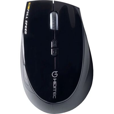 Souris sans fil Hiditec Dendro - 2000 DPI - Droitier - Publicité Souris sans fil Hiditec Dendro - 2000 DPI - Droitier - Publicité