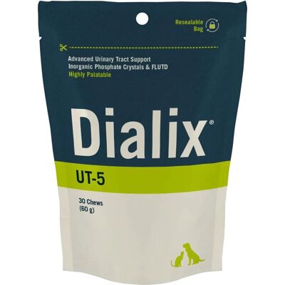 VETNOVA Dialix UT-5 Felino 30 gomas - Suplemento dietético VETNOVA Dialix UT-5 Felino 30 gomas - Suplemento dietético