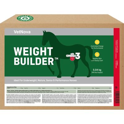 Vetnova Modell Weight Builder 5,04kg - Futtermittel für Pferde Vetnova Modell Weight Builder 5,04kg - Futtermittel für Pferde