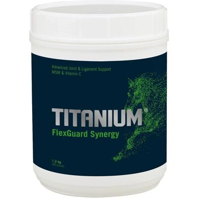 Vetnova Titanium FlexGuard Synergy 1,2kg - Suplement Dla Koni Vetnova Titanium FlexGuard Synergy 1,2kg - Suplement Dla Koni