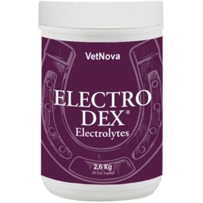 Vetnova Electro Dex Sabor Cereja 2,6kg - Suplemento de Eletrólitos Vetnova Electro Dex Sabor Cereja 2,6kg - Suplemento de Eletrólitos
