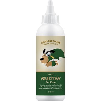 Vetnova Multiva Soin des Oreilles - Solution pour Chiens - Publicité Vetnova Multiva Soin des Oreilles - Solution pour Chiens - Publicité