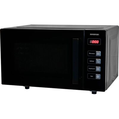 Microondas Infiniton MW-F230, 23L, 800W, Negro Microondas Infiniton MW-F230, 23L, 800W, Negro