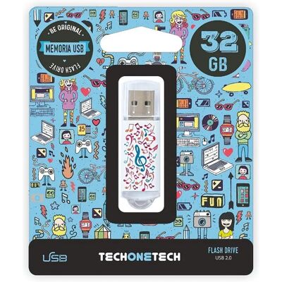 Tech One Tech Penna USB 32GB - USB Flash Drive Tech One Tech Penna USB 32GB - USB Flash Drive
