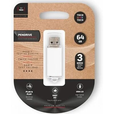 Tech One 64GB USB 2.0 Stick - USB Flash Drive Tech One 64GB USB 2.0 Stick - USB Flash Drive