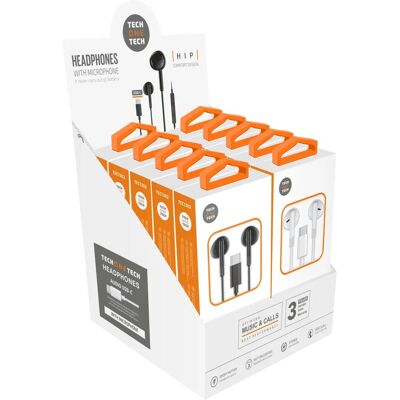 Tech One TEC1303 Kabelgebundene In-ear-Kopfhörer - Mikrofon - USB-C Tech One TEC1303 Kabelgebundene In-ear-Kopfhörer - Mikrofon - USB-C