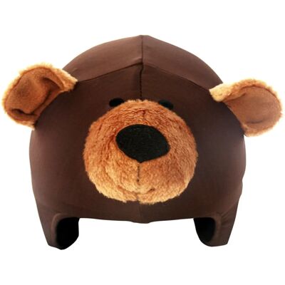 Coolcasc - Cubierta de casco Oso Marrón - Niños y adultos Coolcasc - Cubierta de casco Oso Marrón - Niños y adultos