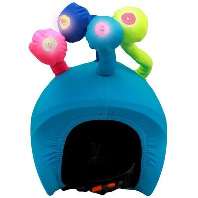 LED Monster barnhjälm COOLCASC - Blå - Fritidscykling - 5+ år LED Monster barnhjälm COOLCASC - Blå - Fritidscykling - 5+ år