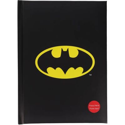 Taccuino Batman Logo Luminoso - Cartoleria Manga - A5 Taccuino Batman Logo Luminoso - Cartoleria Manga - A5