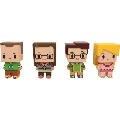 SD Toys Big Bang Theory Pixel Set - Action Figuren SD Toys Big Bang Theory Pixel Set - Action Figuren