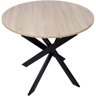 Tavolo da pranzo rotondo Zen di SKRAUT HOME - 90x90x77cm - Fino a 4 persone Tavolo da pranzo rotondo Zen di SKRAUT HOME - 90x90x77cm - Fino a 4 persone
