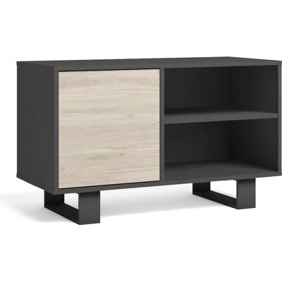 Mueble TV Wind de Skraut Home - Puerta Izquierda - 95x40x57cm Mueble TV Wind de Skraut Home - Puerta Izquierda - 95x40x57cm