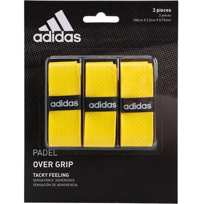 Adidas Pack de 3 Overgrips Tacky Feel - Amarelo - Overgrip Adidas Pack de 3 Overgrips Tacky Feel - Amarelo - Overgrip
