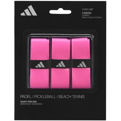 Overgrip Adidas All For Padel - Rosa 3 Unidades Overgrip Adidas All For Padel - Rosa 3 Unidades