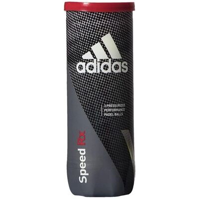 Bolas de padel Adidas Speed RX - Amarelo - Pacote com 3 Bolas de padel Adidas Speed RX - Amarelo - Pacote com 3