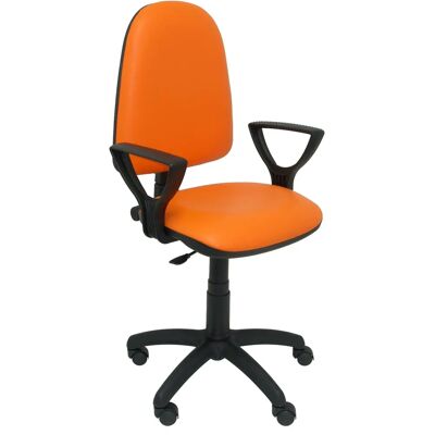 Silla de Oficina Naranja Ayna Similpiel - Ergonómica, Ajustable, Brazo Fijo - UE Silla de Oficina Naranja Ayna Similpiel - Ergonómica, Ajustable, Brazo Fijo - UE