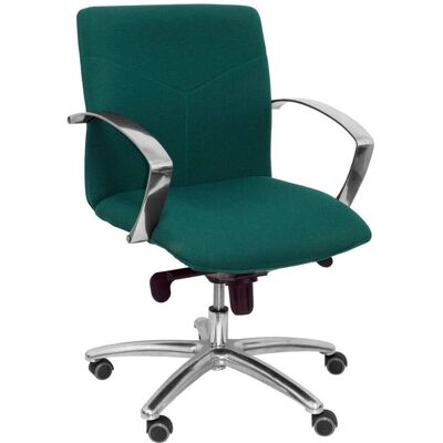 Silla de oficina Caudete BALI426 - Verde - Brazos Fijos - Tela Silla de oficina Caudete BALI426 - Verde - Brazos Fijos - Tela