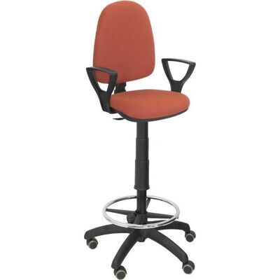 Sgabello PC Marrone P&C - Altezza regolabile, Bracci fissi, Made in EU Sgabello PC Marrone P&C - Altezza regolabile, Bracci fissi, Made in EU