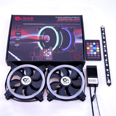 Talius Siroko 120mm RGB Lüfter - Computergehäuse Talius Siroko 120mm RGB Lüfter - Computergehäuse