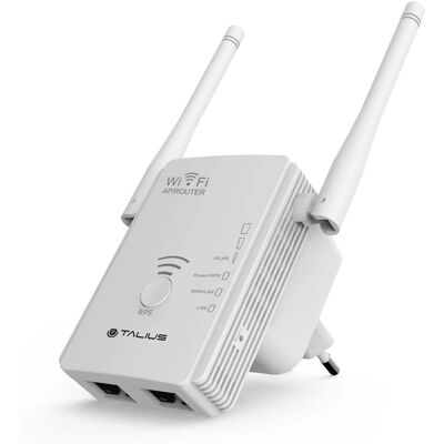 Ripetitore di Rete Talius RPT-3002ANT - Estensore Wi-Fi Ripetitore di Rete Talius RPT-3002ANT - Estensore Wi-Fi
